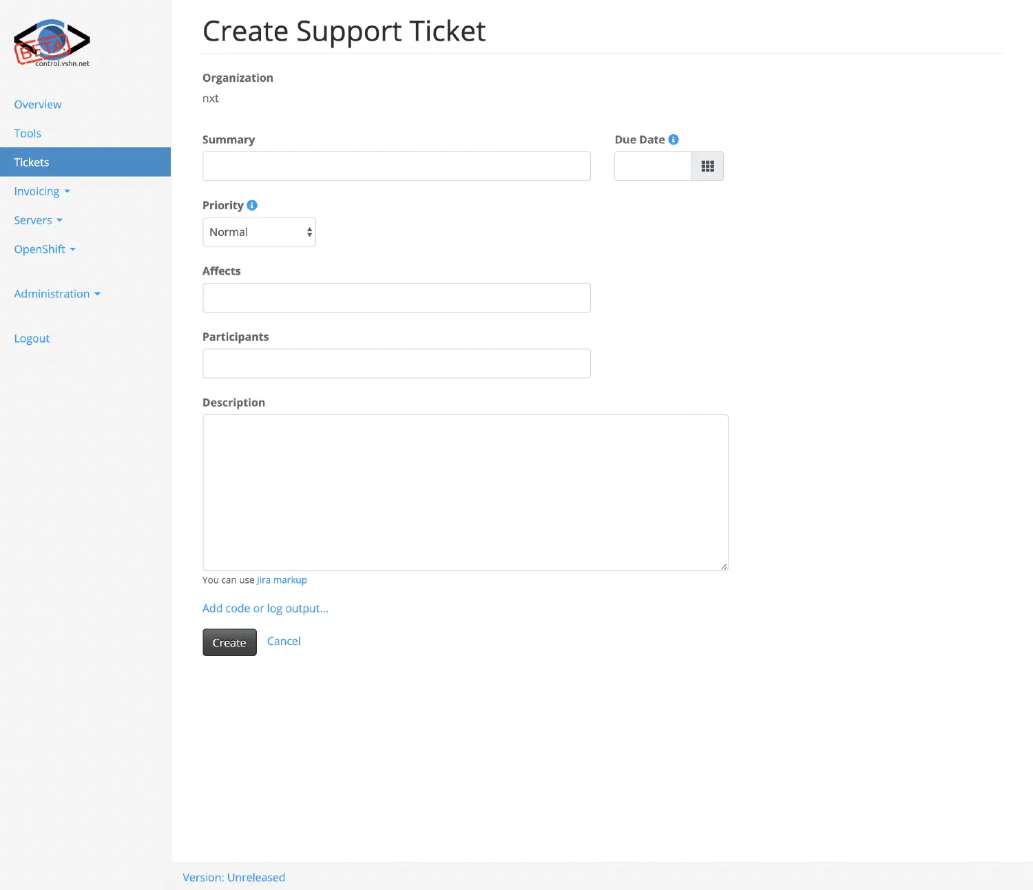 altes Ticket erstellen