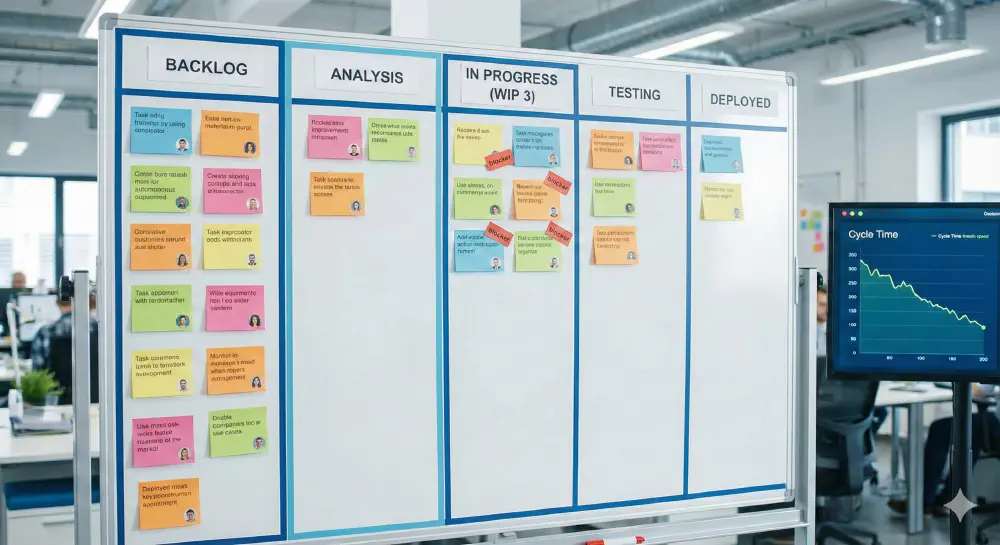 Evolution statt Stillstand. Logo