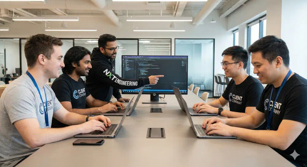 Technologie, die dein Business versteht. Logo